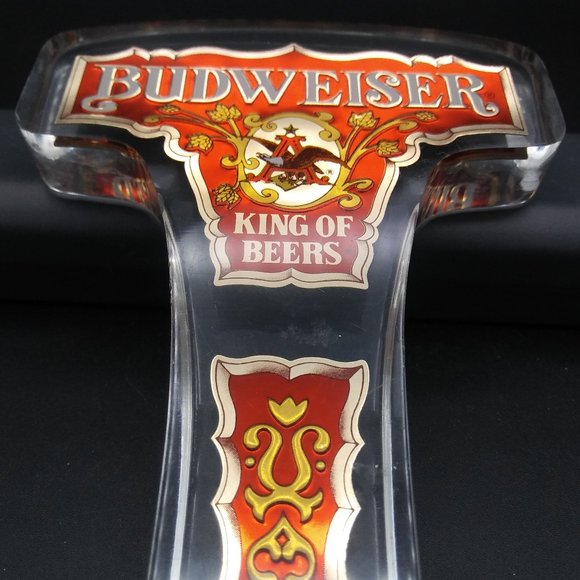 Vintage Budweiser Beer Pull Tapper Beer Vintage Budweiser Beer Pull Tapper Beer